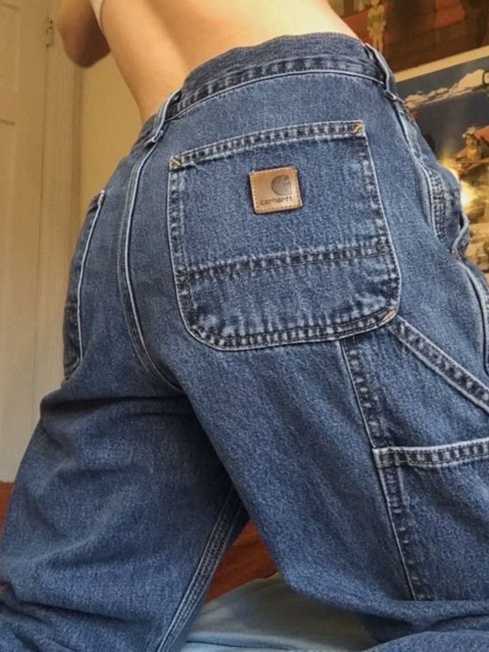 Carhartt Vintage 90s Y2K B13 DST Carpenter Jeans USA 29x30